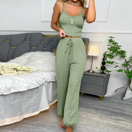 Aria - Women’s Summer Co-ord Set with Tank Top and Pants