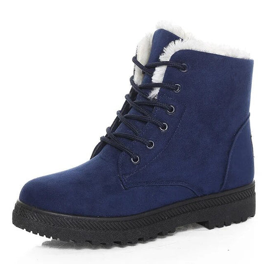 Camille | Women's Winter Lace-Up Boots