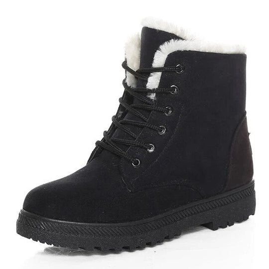 Camille | Women's Winter Lace-Up Boots