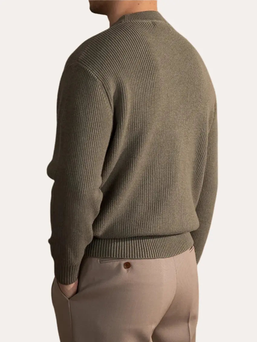 Callum | Elegant Ribbed Men’s Sweater