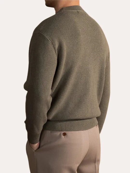 Callum | Elegant Ribbed Men’s Sweater