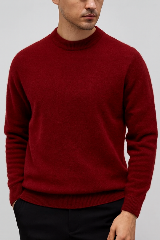 Nico – Męski sweter o luźnym kroju z okrągłym dekoltem