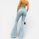 Barclay & Bloom | Women’s High-Waisted Flared Jeans – Stretch Denim Bootcut Pants