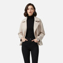 Barclay & Bloom | Women’s Short Double-Breasted Trench Coat