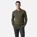 Barclay & Bloom | Herren Strick-Poloshirt-Cardigan mit Reißverschluss