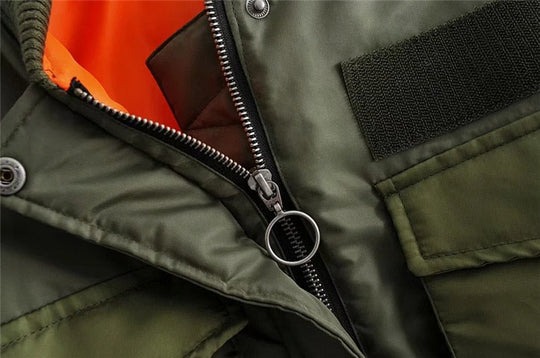 Isolde | Women's Cropped Utility Bomber Jacket