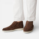 Men’s Classic Leather Loafers Slip-On Design