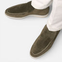 Men’s Classic Leather Loafers Slip-On Design