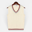 Men’s Classic Knit Vest Sleeveless Cotton Smart Casual Wear