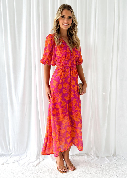 Kaya – Women’s V-Neck Maxi Dress