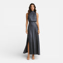 Dames Maxi-jurk Avondjurk Hoge Split Elegante Pasvorm