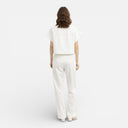 Women’s Two Piece Outfit Set Wide Leg Pants Zip Top Summer