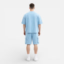 Men’s Oversized T-Shirt & Shorts Set Lightweight Summer Outfit