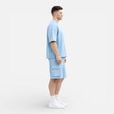 Men’s Oversized T-Shirt & Shorts Set Lightweight Summer Outfit