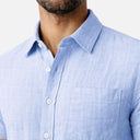 Men’s Cotton Linen Blend Two Piece Set Breathable Casual Summer Outfit