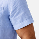 Men’s Cotton Linen Blend Two Piece Set Breathable Casual Summer Outfit