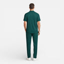 Men’s Summer Outfit Short Sleeve Shirt and Pants Set Lightweight