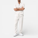 Men’s Summer Two Piece Outfit Short Sleeve Shirt and Pants