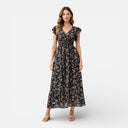 Women’s Floral Maxi Dress for Vacation Lightweight Summer Dress