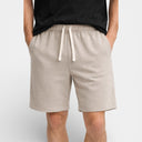 Men’s Cotton Lounge Shorts Drawstring Comfort Summer Casual