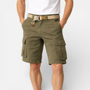 Herren Baumwoll-Lasten-Shorts Leicht Sommer Freizeit Passform