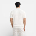 Herren Strick-Poloshirt Leicht Atmungsaktiv Schlanke Passform