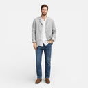 Men’s Cotton Linen Blazer Jacket Classic Comfort Lapel Fit