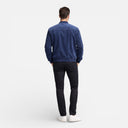 Herren Premium Wildleder-Fliegerjacke Klassische Passform