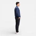 Herren Premium Wildleder-Fliegerjacke Klassische Passform