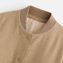 Women’s Bomber Jacket Lightweight Classic Casual Style