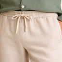 Men’s Linen Shirt and Pants Set Lightweight Casual Outfit