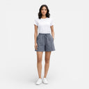 Women’s Linen Cotton Blend Shorts Lightweight Casual Loose Fit Summer