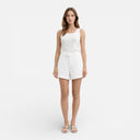 Women’s A-Line Suit Shorts High Waist Office Summer Style