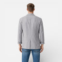 Men’s Linen Cotton Blazer Lightweight Breathable Tailored Summer Jacket
