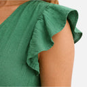 Women’s Lightweight Midi Dress V Neck Flowy Elegant Summer