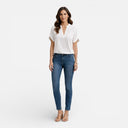 Women’s Chiffon Blouse Lightweight Comfort Elegant Short Sleeve