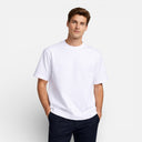 Heren katoenen T-shirt zacht aanvoelend losse pasvorm dagelijks draagbaar