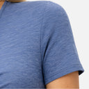 Damen Baumwollkleid mit gedrehtem Vorderteil – V-Ausschnitt A-Linien Sommerstil