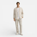 Leichte Herren-Baumwolljacke für den Sommer Lässig Schick Schicht