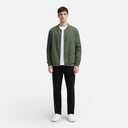 Men’s Summer Jacket Cotton Linen Lightweight Classic Fit