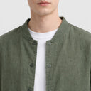 Men’s Summer Jacket Cotton Linen Lightweight Classic Fit