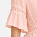 Women’s Elegant Maxi Dress Lace High Waist Slim Fit