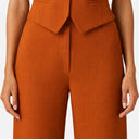 Women’s Tailored Two Piece Set – Elegant Sleeveless Top & Pants