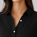 Lize – Linen Long Sleeve Blouse