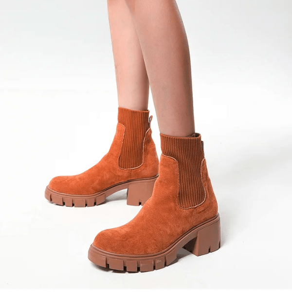 Imelda – Women’s suede winter ankle boots