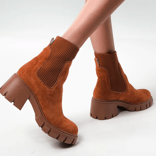 Imelda – Women’s suede winter ankle boots