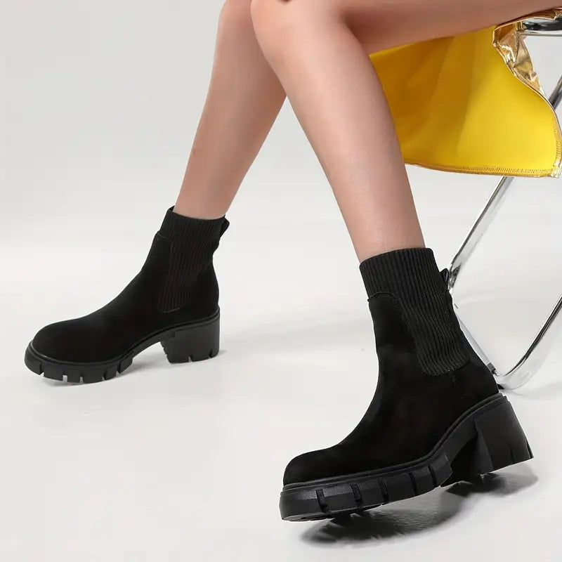 Imelda – Women’s suede winter ankle boots