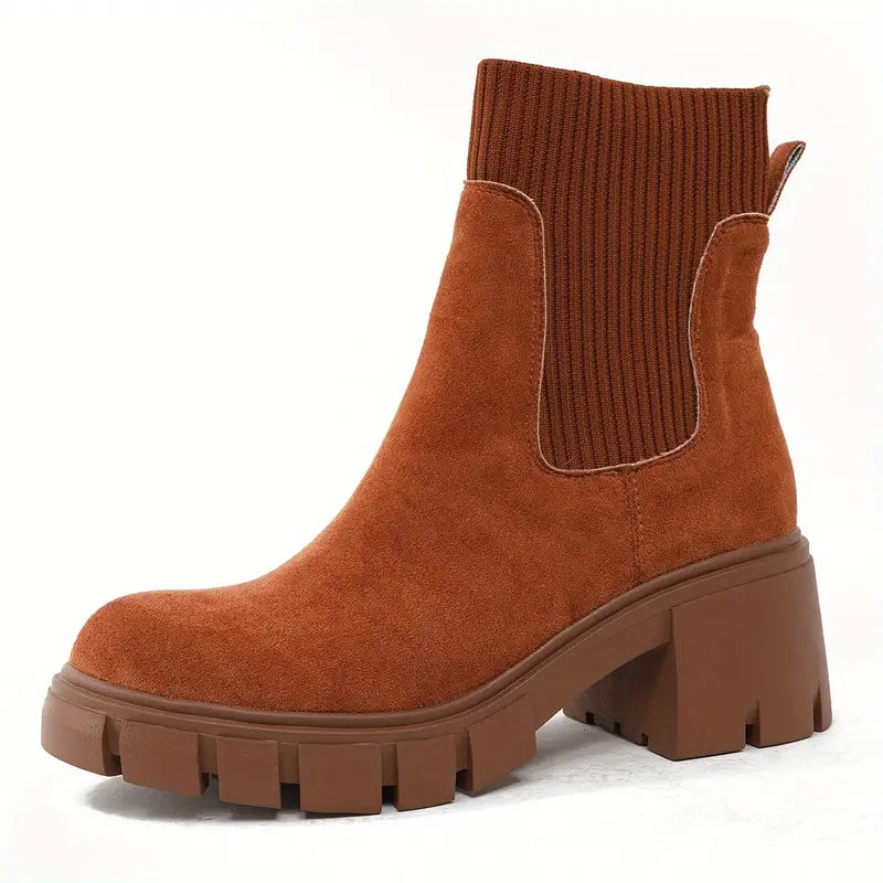 Imelda – Women’s suede winter ankle boots
