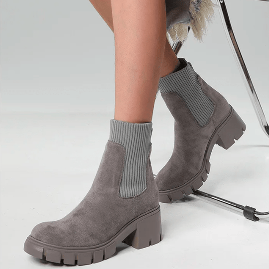 Imelda – Women’s suede winter ankle boots