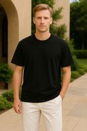 Noah Men’s Cotton T-Shirt – Short Sleeve Summer Wear